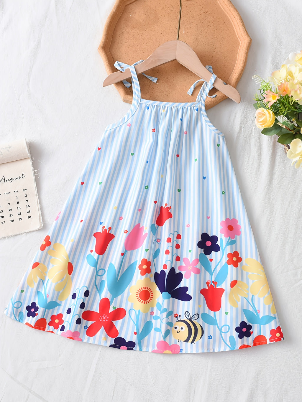 Floral A-Line Dress for Girls