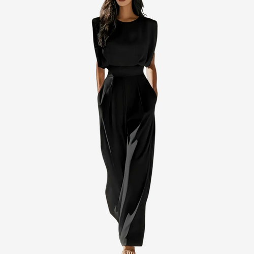 AMARA - ELEGANT WIDE LEG JUMPSUIT
