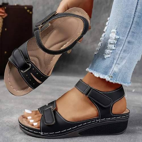 SOFIA - ORTHOPAEDIC WEDGE SANDALS