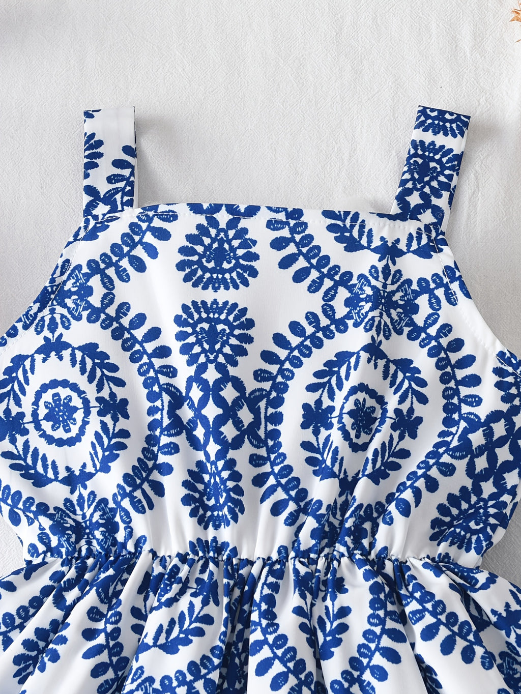 Floral Off-Shoulder Dress for Girls