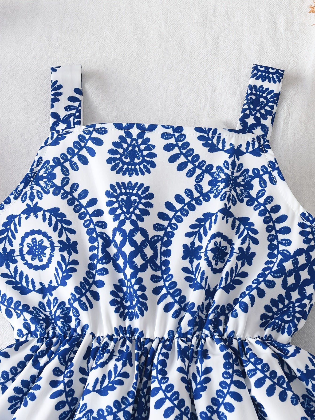 Floral Off-Shoulder Dress for Girls