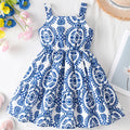 Floral Off-Shoulder Dress for Girls