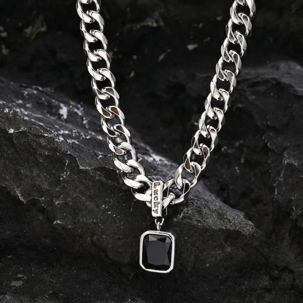Midnight Gemstone Necklace