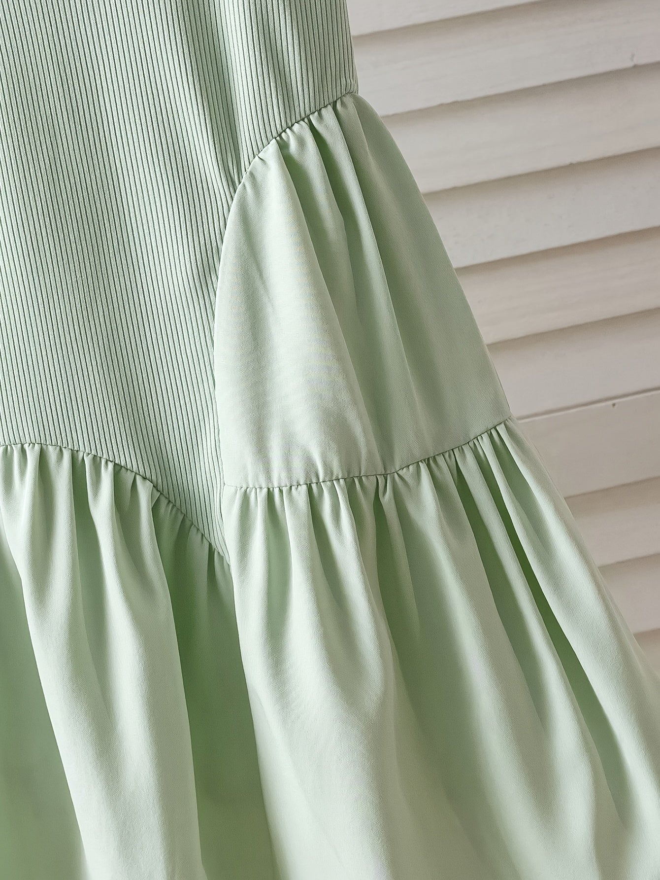 Ruffle Hem Sleeveless Summer Dress