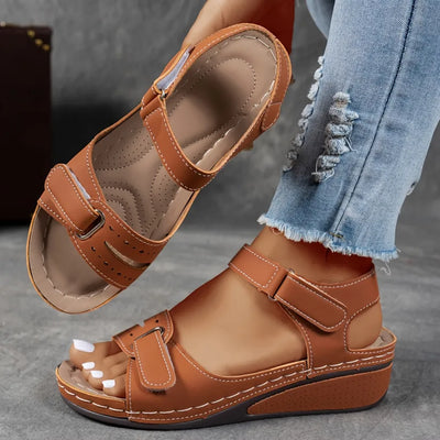 SOFIA - ORTHOPAEDIC WEDGE SANDALS