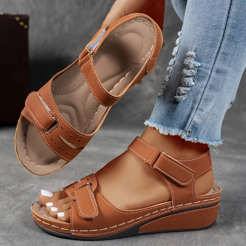 SOFIA - ORTHOPAEDIC WEDGE SANDALS