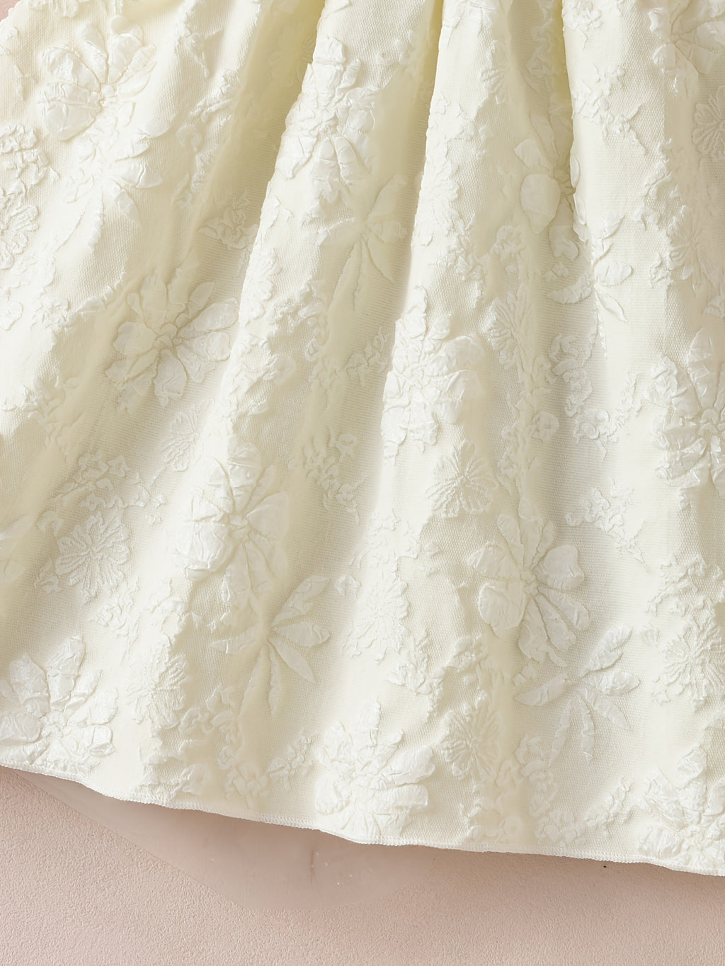 Floral Puff Sleeve A-Line Dress