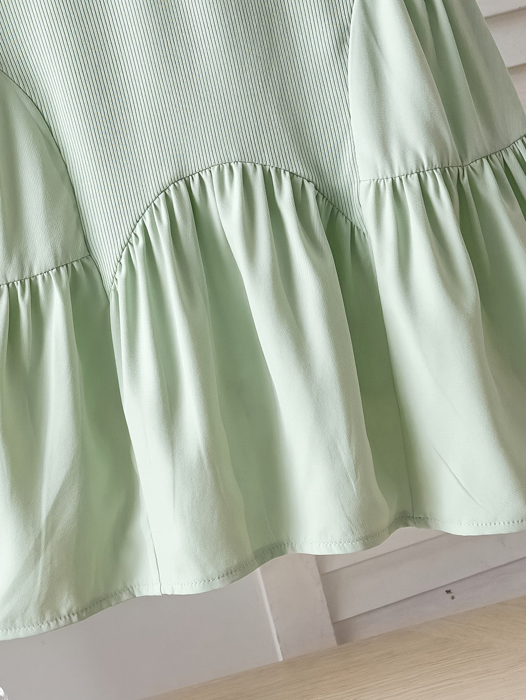 Ruffle Hem Sleeveless Summer Dress