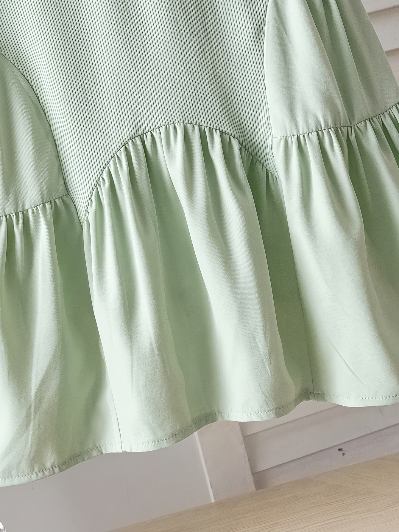 Ruffle Hem Sleeveless Summer Dress