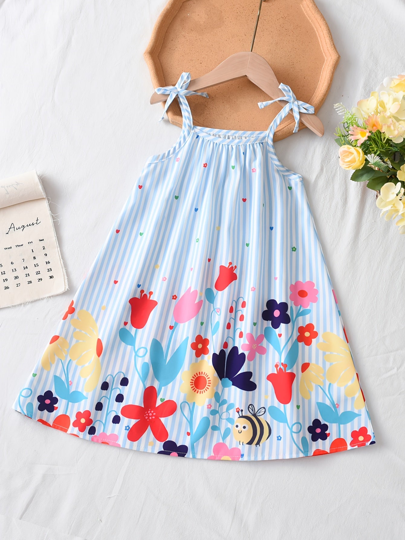 Floral A-Line Dress for Girls