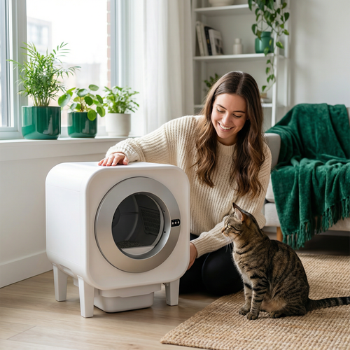 SmartPurr™ Automatic Self-Cleaning Litter Box